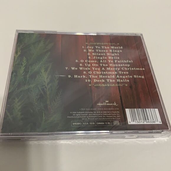 George Strait Fresh Cut Christmas CD Hallmark Silent Night Joy To The World - Picture 2 of 2